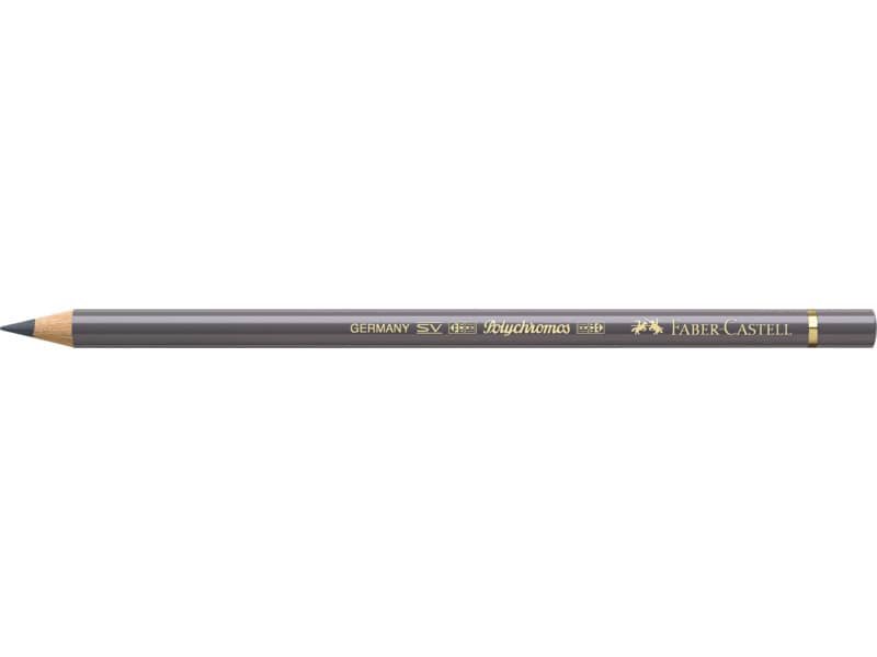 Matite colorate permanenti Faber Castell Polychromos mina 3,8 mm conf. 6 pezzi – verde caldo – 110274