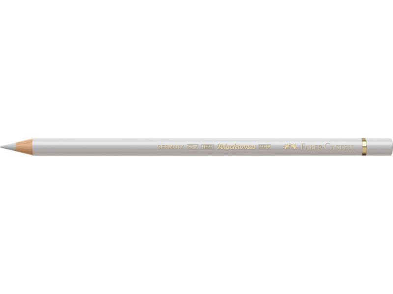 Matite colorate permanenti Faber Castell Polychromos mina 3,8 mm conf. 6 pezzi – grigio freddo I – 110230