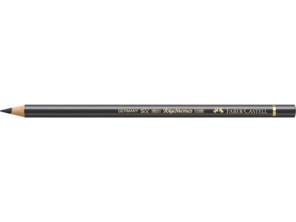 Matite colorate permanenti Faber Castell Polychromos mina 3,8 mm conf. 6 pezzi - seppia scura - 110175