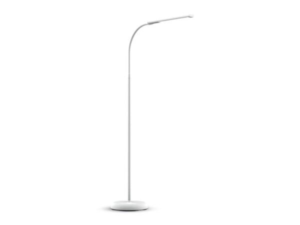Lampada da terra a LED MAULpirro h 125 cm bianco con dimmer Z810001