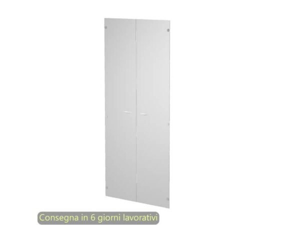Ante senza serratura in vetro satinato 80x175 cm per mobile alto linea Presto Artexport - 70075/G
