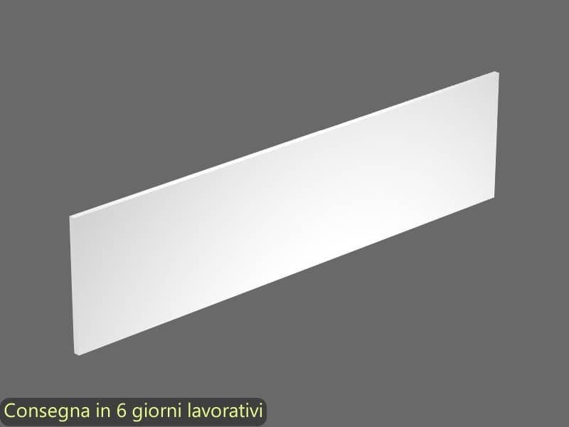 Pannello divisorio + staffe supporto per bench bianco 120×40 cm in melaminico linea Bridge Artexport – PAN-120-BTA/3