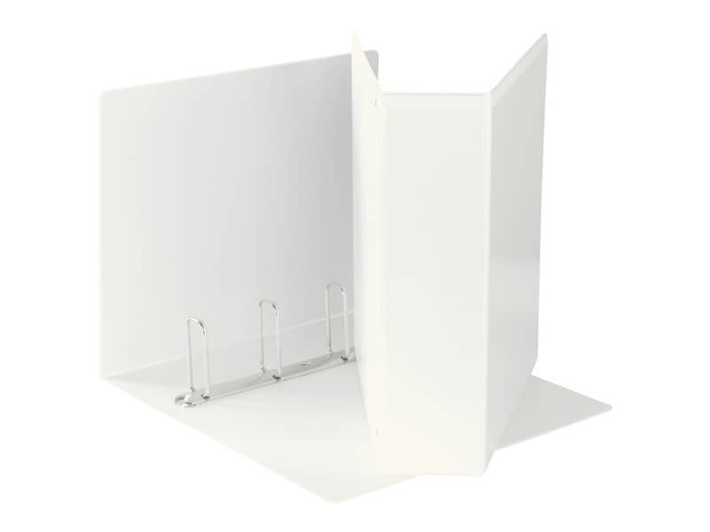 Raccoglitore personalizzabile Esselte Display a 4 anelli a Q 65mm PP eco-comp. bianco formato Maxi- 394758000