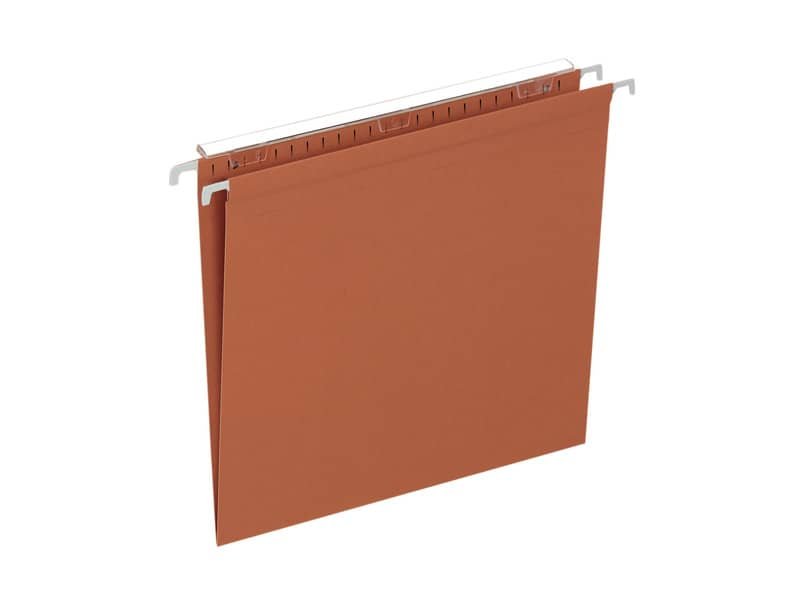 Cartelle sospese per cassetto Favorit Defi interasse 33 cm arancione fondo V Conf. 25 pezzi  400126765