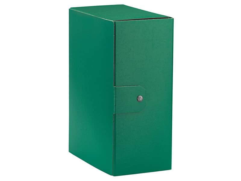 Cartelle portaprogetti Esselte C35 EUROBOX 25×35 cm – dorso 15 cm presspan biverniciato verde – 390335180
