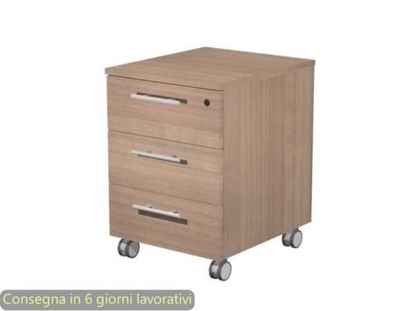 Cassettiera 3 cassetti ciliegio arabis 41,8x52xH.61,5 cm fornita montata linea Presto Artexport - 90019/K