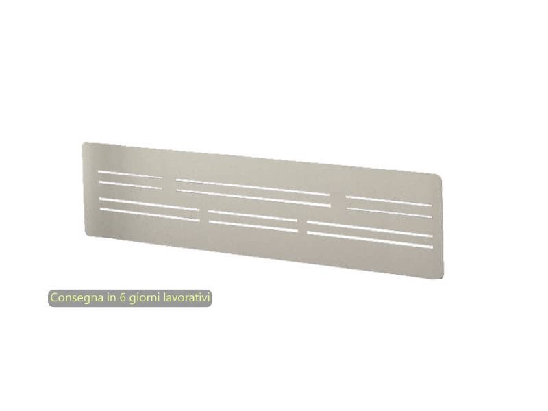 Modesty Panel Metal Artexport Presto Venere Plus sp. 15 mm 168×30 cm grigio allluminio – BMAD18+BOAC-AA
