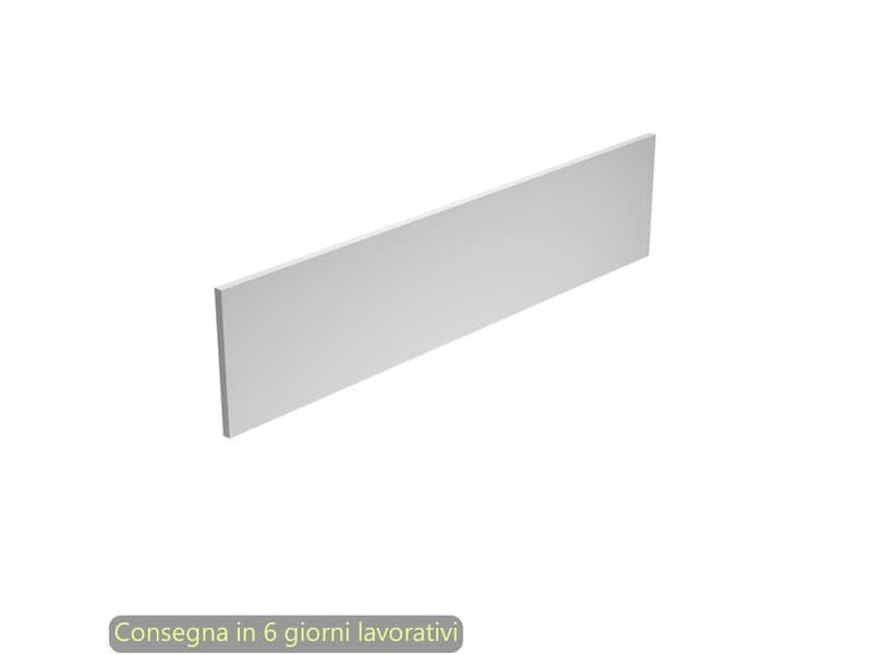 Pannello divisorio per bench Artexport Presto Venere Plus melaminico grigio alluminio 108×52 cm – PAR-160/5