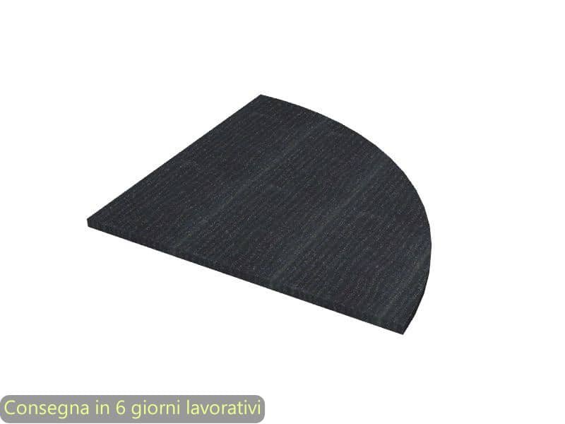 Raccordo a 90ø per scrivanie Artexport Presto 80×80 cm nero venato frassino 313/8