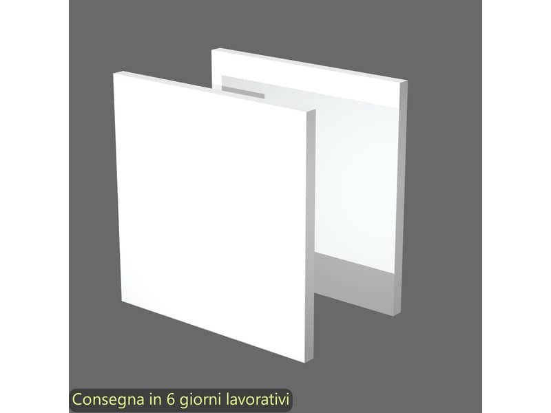 Coppia di dietri bianchi per libreria componibile Maxicolor Artexport – 32,2×32,1 cm – 2R MaxC/3