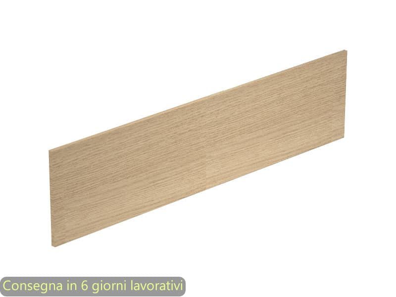 Pannello divisorio + staffe supporto per bench rovere 140×40 cm in melaminico linea Bridge Artexport – PAN-140-BTA/C