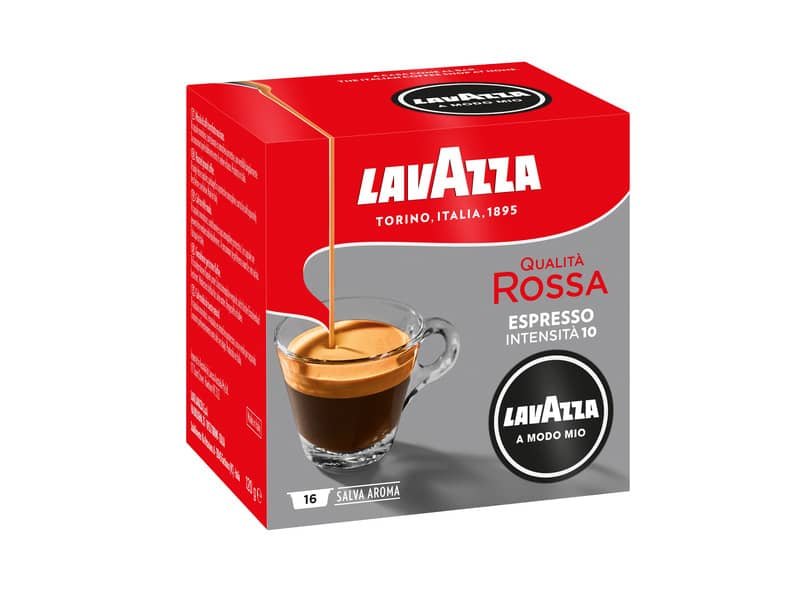 CaffŠ in capsule Lavazza A Modo Mio Qualit… Rossa Conf. 16 cialde – 8843