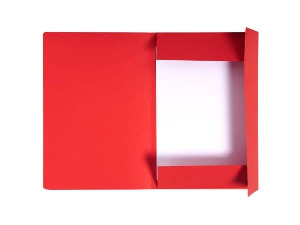 Cartelline a 3 lembi Forever© 24,5x35 cm rosso conf. 50 pezzi - 449003E