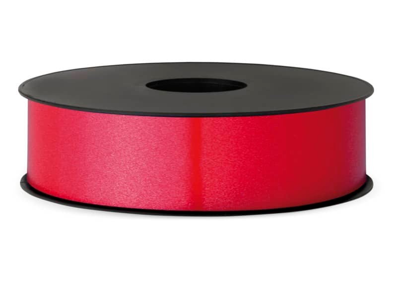 Nastro da regalo in rocchetto Brizzolari 30 mm x 100 m rosso 6800/30 C.7