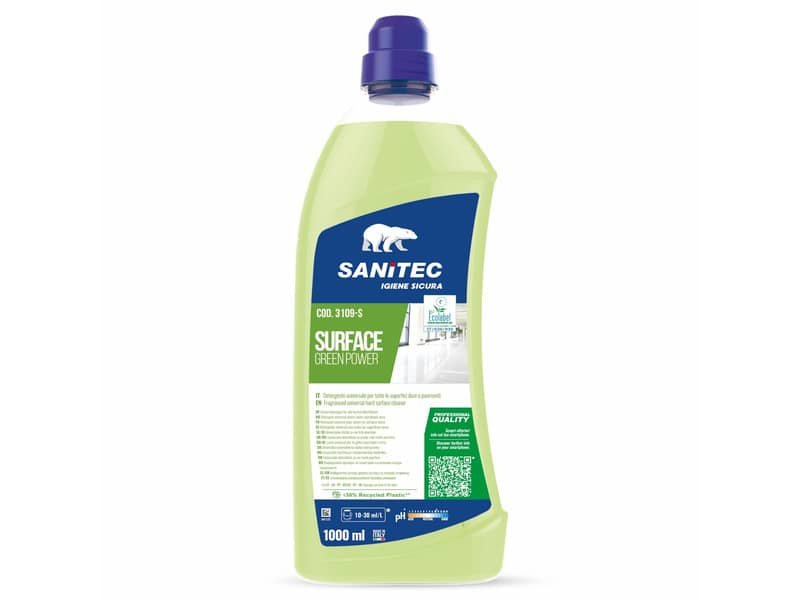 Detergente ecologico per pavimenti Sanitec Green Power 1 L 3109-S