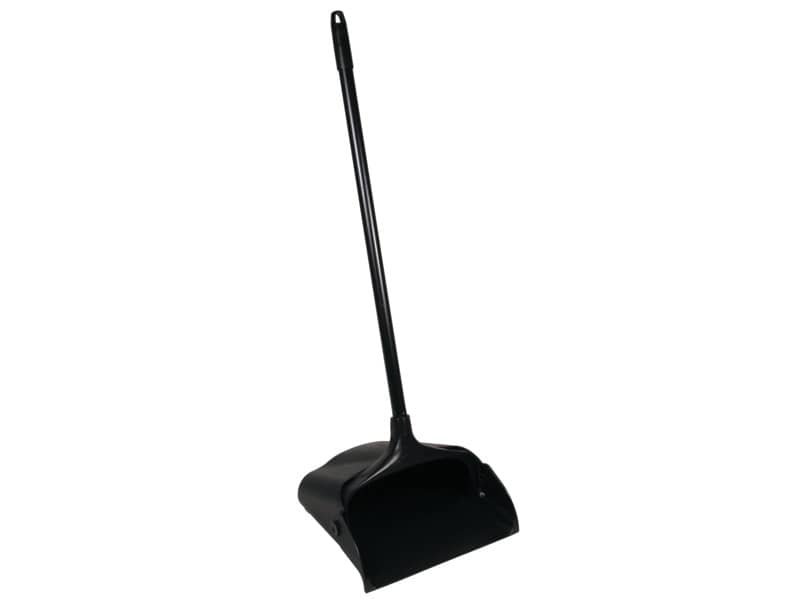 Paletta per la polvere Executive Series ? Lobby Pro© con manico lungo Rubbermaid nero – FG253100BLA