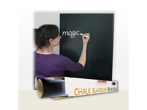 Lavagna adesiva roll-up VIVA magnetica nero ardesia 45x60 cm - 880