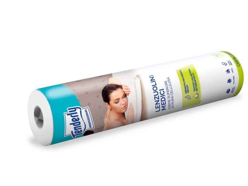 Lenzuolino medico Lucart bianco 2 veli – 60 mt 870105U