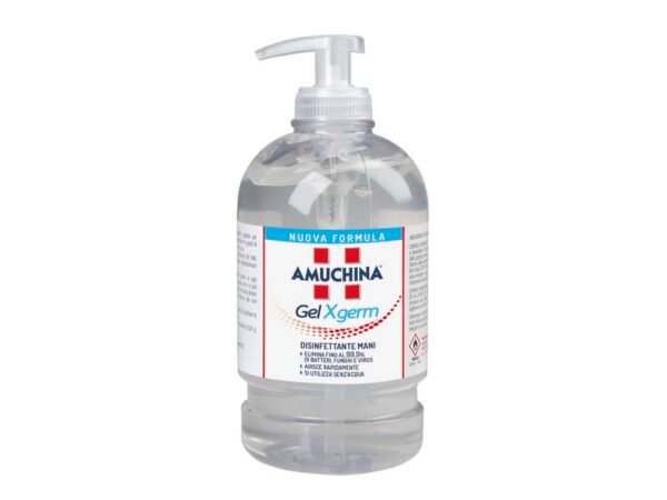 Disinfettante mani Amuchina Gel X-Germ 500 ml con dosatore - 06-0012