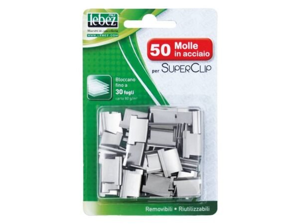 Ricarica Molle lebez acciaio  conf. 50 pezzi 1061