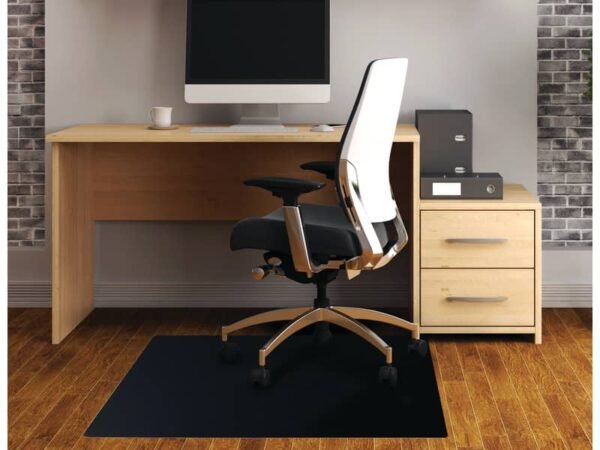 Tappeto protettivo Floortex CLEARTEX© AdvantageMat Black 90x120 cm - pavimenti duri - FC123648HEBV