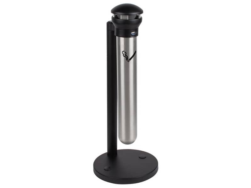 Colonnina posacenere Rubbermaid Infinity? Stand Alone nero H 101 cm –  40 cm FG9W3100SSBLA