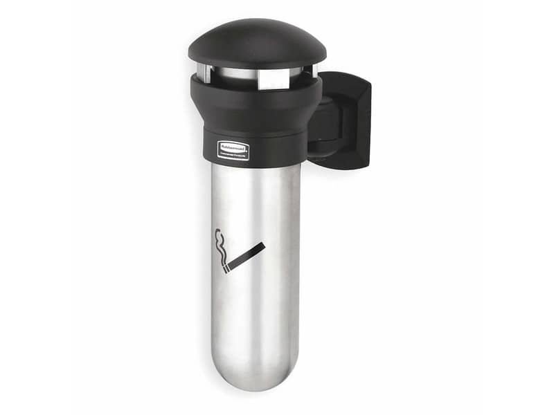 Posacenere da muro Rubbermaid Infinity? nero H 46 cm –  29,5 cm FG9W3200SSBLA