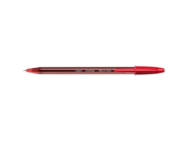 Penna a sfera con cappuccio BIC Cristal© Exact 0,7 mm rosso 992604