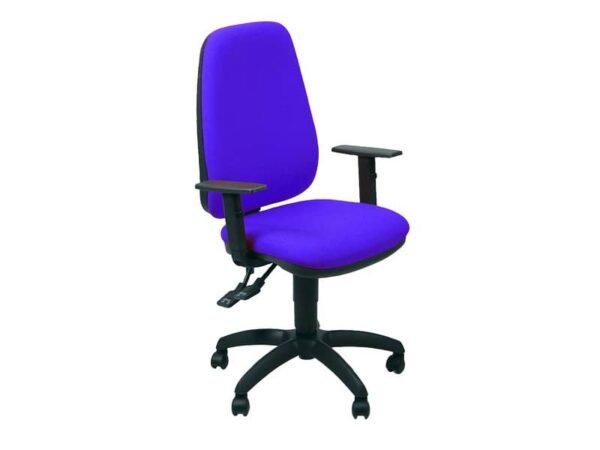 Sedia operativa girevole Unisit Teti TETE Eco Smart - rivestimento ignifugo blu - con braccioli - TETE/IB