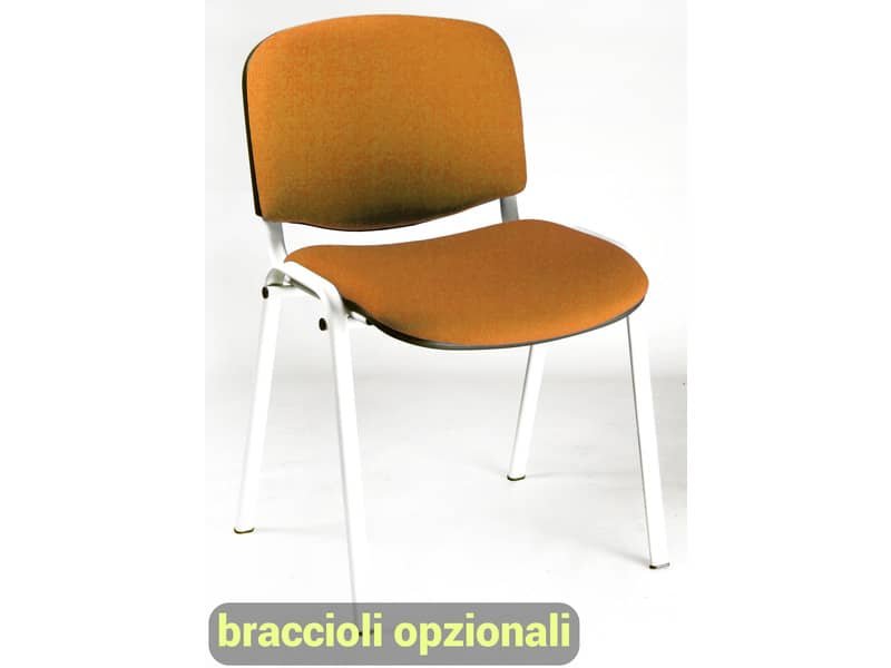 Sedia visitatore 4 gambe Unisit Dado D5B accia…