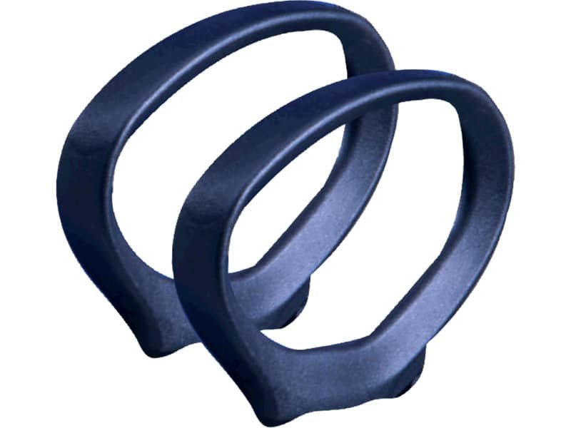 Coppia braccioli Unisit ACCBRLIF2 forma ovale – nero ACCBRLIF2