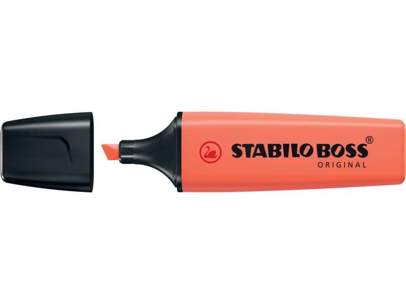 Evidenziatori Stabilo Boss Original Pastel rosa corallo 70/140