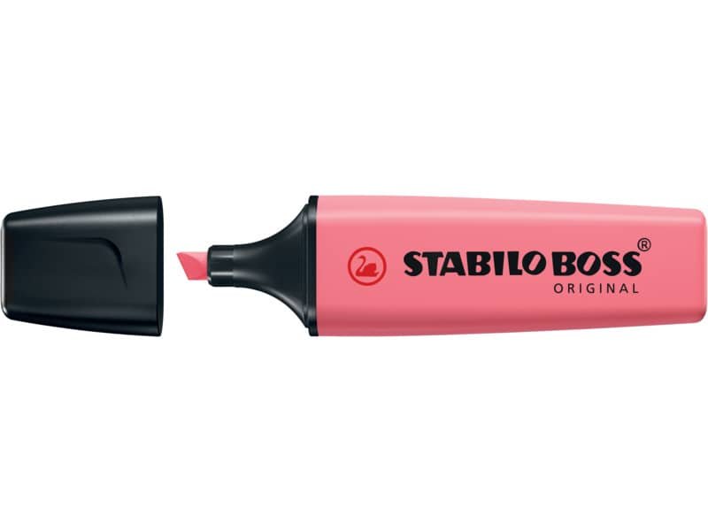 Evidenziatori Stabilo Boss Original Pastel fior di ciliegio 70/150