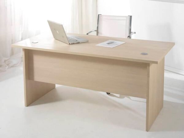 Scrivania Frensy Larix 160x80x72 cm fianchi a pannello larice ULALS160