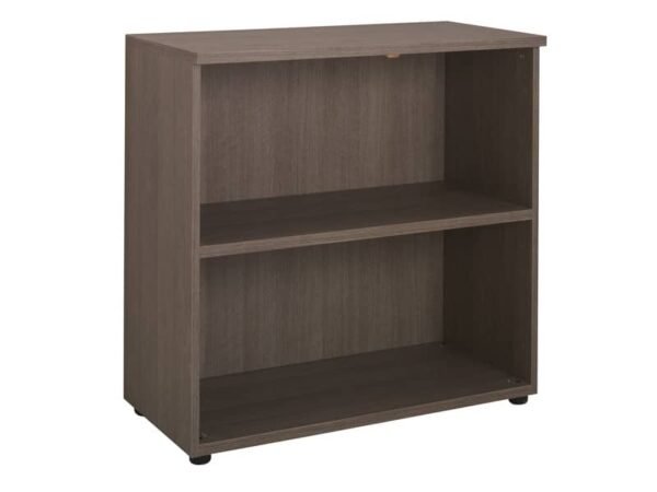 Mobile basso a giorno Frensy Larix 1 ripiano doppia larghezza 90x45x90 cm rovere grigio ULAGM99