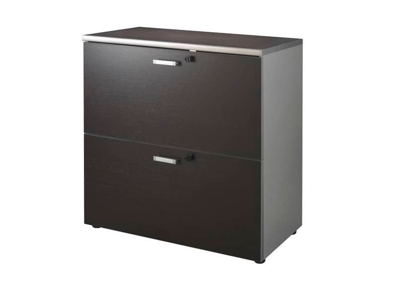 Mobile portacartelle Frensy Spirit 90x45x90 cm weng‚ USPWMPC