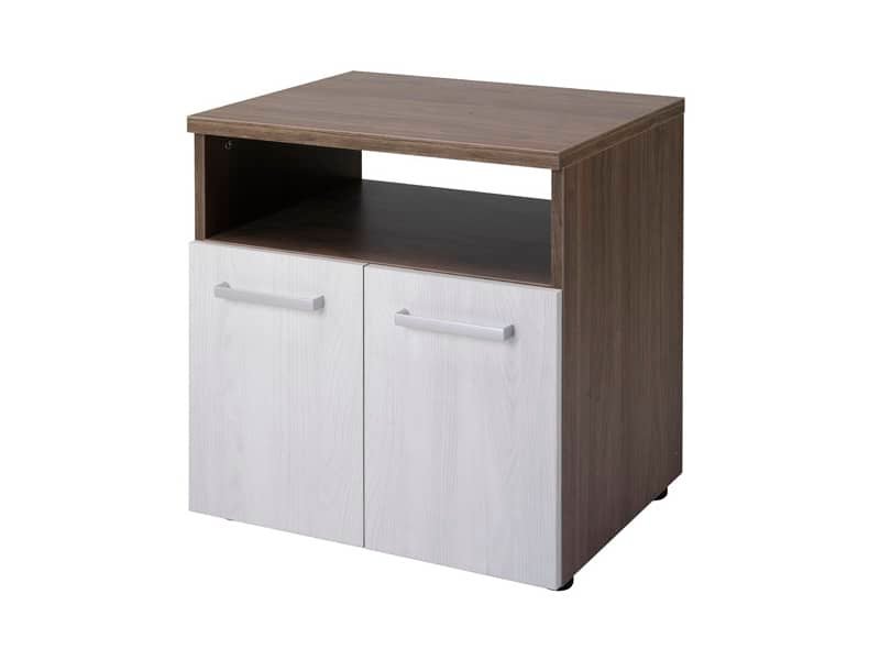 Mobile di servizio Frensy Florence 60x52x63 cm olmo – ante frassino chiaro UFLMS