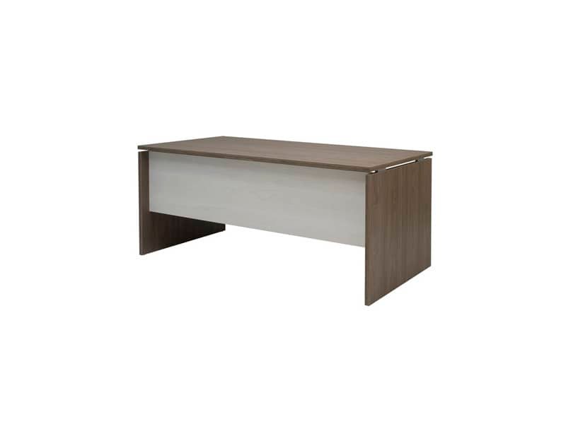 Scrivania Frensy Florence 180x80x72 cm fianchi a pannello olmo/frassino chiaro UFLS18