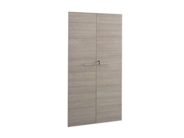 Coppia ante mobile alto largo Frensy Larix 90x180 cm rovere grigio ULAGAT18