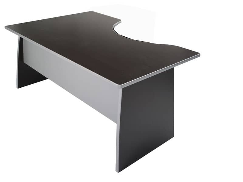 Scrivania informatica Frensy Spirit con semipenisola destra 160x100x72 cm weng‚ – USPWSI16DX