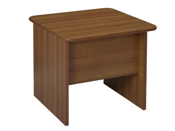 Scrivania Frensy BYTE 80x80x72 cm fianchi a pannello noce tabacco UFBNS80