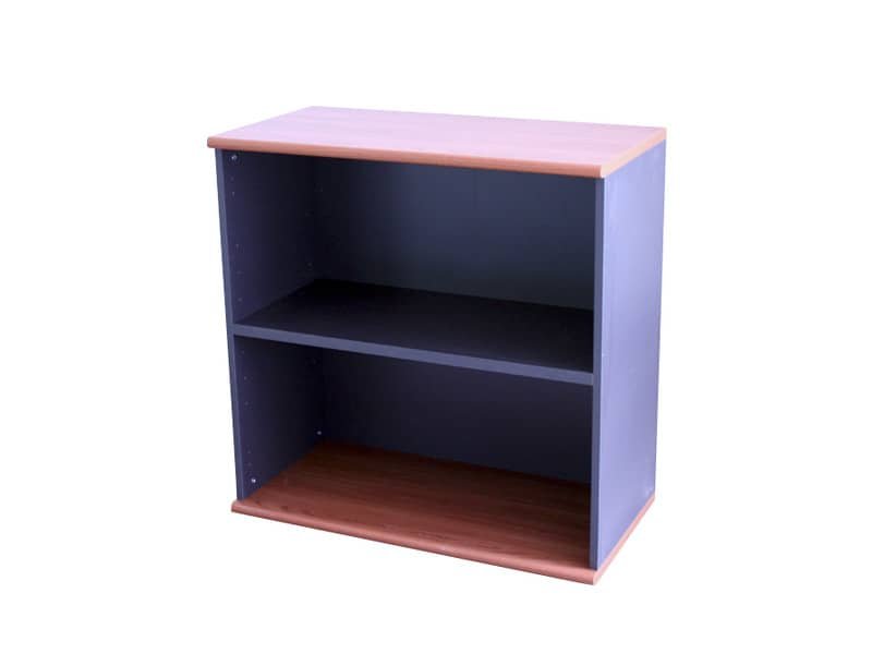 Mobile basso a giorno Frensy Venice 1 ripiano doppia larghezza 90x45x90 cm Ciliegio/Antracite – UVEM99