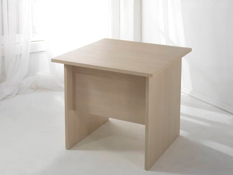 Scrivania Frensy Larix 80x80x72 cm fianchi a pannello larice ULALS80