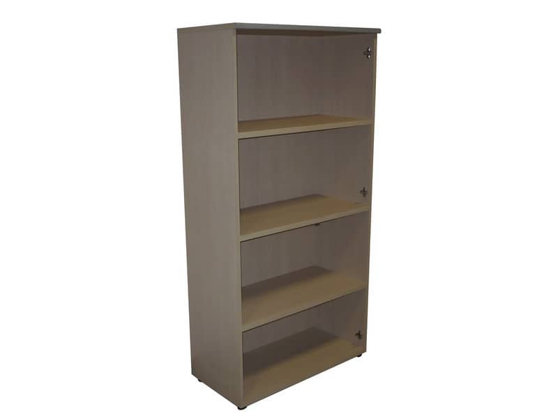 Mobile alto a giorno Frensy EMOTION 3 ripiani doppia larghezza 90x45x180 cm rovere UEMM18
