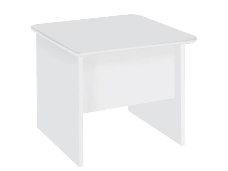 Scrivania Frensy BYTE 80x80x72 cm fianchi a pannello grigio UBGS80
