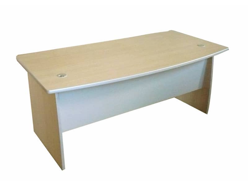 Scrivania Frensy EMOTION 140x85x72 cm fianchi a pannello rovere UEMS14