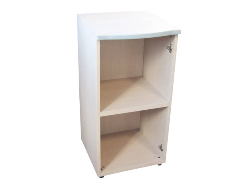 Mobile basso a giorno Frensy EMOTION 1 ripiano 45x45x90 cm rovere UEMM44