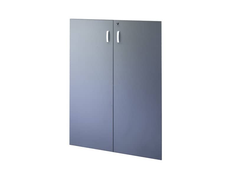 Coppia ante per mobile medio Frensy Venice doppia larghezza 90×130 cm Antracite – UVEAT139