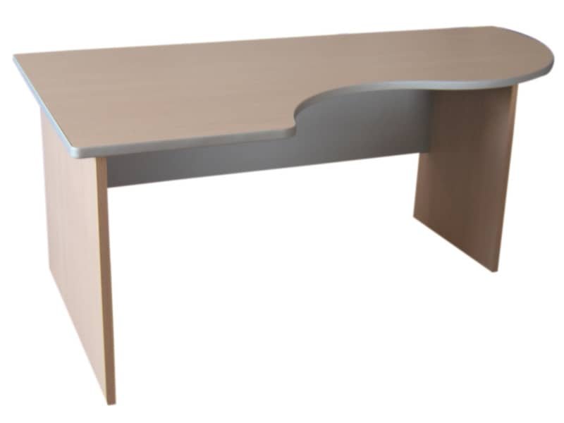 Scrivania informatica con semipenisola sinistra Frensy EMOTION 180x100x72 cm rovere – UEMWS18S