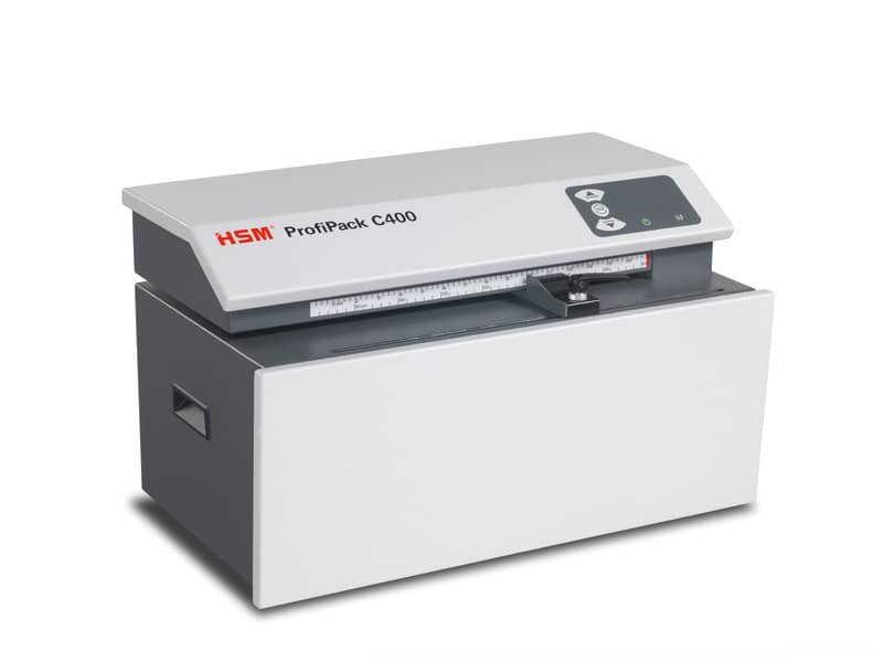 Macchina perfora cartoni HSM Profipack C400 max 10 mm – P-1 bianco – 1528134